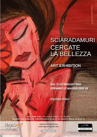 Cercate la bellezza: personale di sciaradamuri alla galleria cael di milano